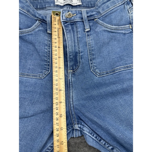 Hollister Womens Jeans Size 7S (28x29) Curvy High-Rise Vintage Flare Blue - Picture 3 of 8